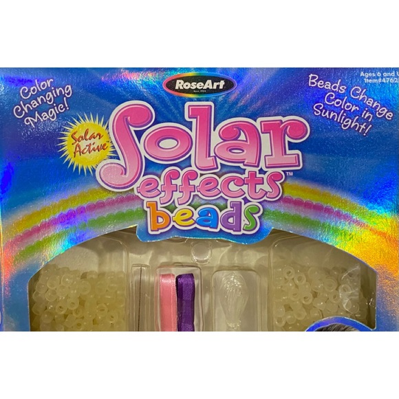 RoseArt Solar Effects Beads Color Changing Jewelry Kit Brand New - Picture 4 of 4